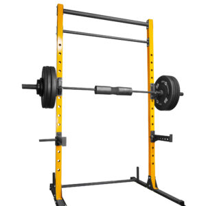 Quarter Rack with dual Pull Up bar