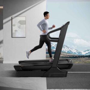 Man on Commercial Treadmill with Incline